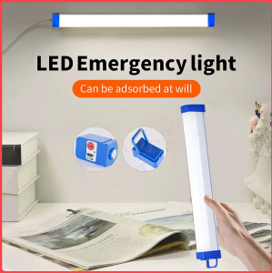 30W 60W 90W LED Emergency Light USB Rechargeable Lamp Lithium Battery Light Tube Portable Light Bulb for Night Market Outdoors