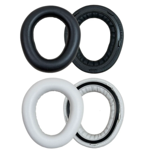 1Pair Earpads Protein Leather Ear Pads Ear Cushions Cover Memory Foam Earmuff for 300 Headsets