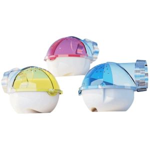 W3RF ของเล่น ห้องน้ำ ห้องน้ำสำหรับหนูแฮมสเตอร์ อะคริลิค ภายนอก ห้องซาวน่าสำหรับหนูแฮมสเตอร์ น่ารัก ของใช้สัตว์เลี้ยง บ่ออาบน้ำสำหรับหนูแฮมสเตอร์ ดูแลหนูแฮมสเตอร์