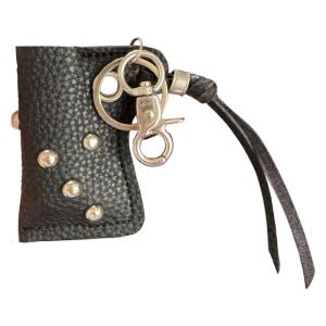 Leather Protector Keychain Lighter Sleeve With Metal Keychain Hanging Decoration Waist Cord Key Holder for Outdoor