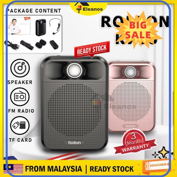 ⭐ [100% ORIGINAL] ⭐ Portable Megaphone Rolton K700 Wireless