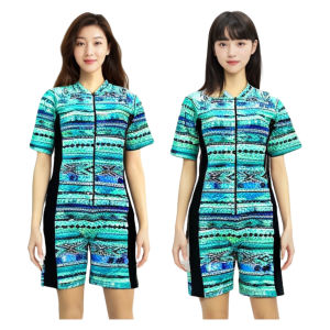 Baju Renang Wanita Model Diving Pendek Size Jumbo