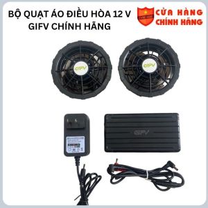 Bộ Phụ Kiện GiFV  Pin36000mah Quạt 12V Siêu Mạnh Sử Dụng Cho Áo Điều Hoà Làm Mát