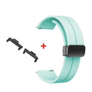 Magnetic Buckle Silicone Strap For Redmi Watch 6 Active/6 Lite SmartWatch Watchband