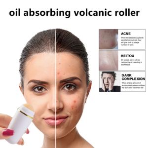Natural Volcanic Roller Oil Control Rolling Stone Face T-Zone Oil Absorbing Roller Volcanic Stone