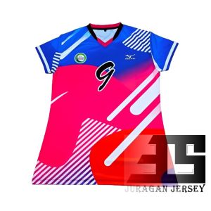 Atasan jersey bola voli wanita 5000 Fullprinting sublimation size M L XL XXL