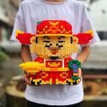 (Hàng có sẵn) Lắp ráp xếp hình Lego LINKGO MÈO THẦN TÀI 1152 chi tiết. 