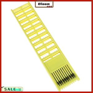 Follow Get New[Bloom Z] 1PC Fishing Rig Board Plastic Double Side Spring Hooks Storage Catch Holder