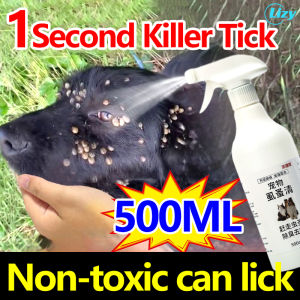 🥇Japan imported 🥇 ticks and fleas killer for dog 500ML pet insecticide spray Kill all the bugs Universal for cats and dogs Natural plant formula safe and non-irritating long-lasting care dog spray for ticks and fleas thick and flea killer for dogs