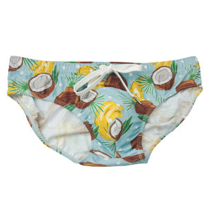 CLEVER-MENMODE Mens Fashion Swimwear Front Pad Underwear Swimming Trunks Mens Youth Swimwear US Size