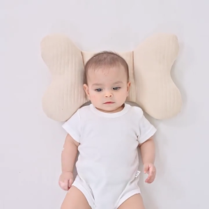 Newborns Sleep Pillow Head Support Pad Provide Comfort and Support for Baby Neck and Growth Development