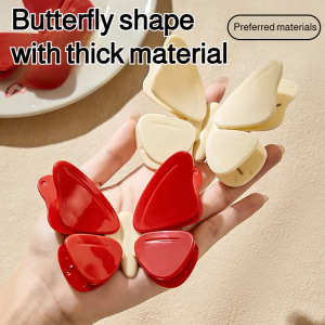 Butterfly Magnetic Fridge Magnet Sealing Clip Cute Home Mini Sealing Machine Magnetic Storage Clip Snacks Sealing Clip Butterfly Rotary Sealer