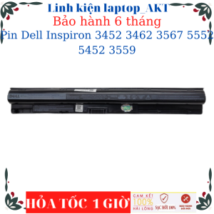 Pin Laptop Dell Inspiron 3452 3462 3567 5552 5452 3559- Dell M5Y1K-40Wh