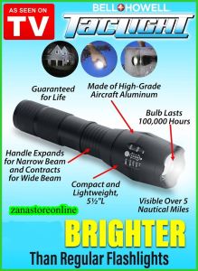 Tac Light High-Performance Flashlight – 22X Brighter