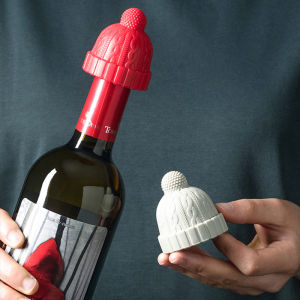 Konco silicone wine bottle stopper wine Cap sealed fresh-keeping stopper Reusable Vacuum wine Sealer Airtight Bottle Plug