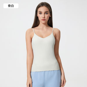 alo yoga เสื้อกล้ามกีฬาระบายอากาศหลังสวยสายเดี่ยวสำหรับผู้หญิงปรับได้ใส่แล้วดูผอมลำลองชุดโยคะแมทช์ลุคง่าย