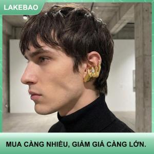 【LAKEBAO】 Tay hình thời trang Ear Cuff dangle Bông tai phụ nữ độc đáo tuyên bố thích hợp cho đêm ra