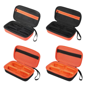 Storage Case Double Mic Travel Carrying Case for Microphone Scratchproof Box Wireless Microphone EVA Hard Shell