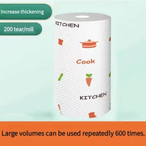 Versatile Multi-Purpose Disposable Kitchen Towel - Reusable Dish Cloth for Drying & Cleaning