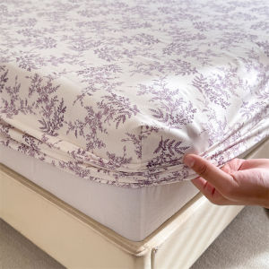 Dansunreve Chất lượng cao fittedsheet rửa cỡ Queen bằng bông/Vua/ra bọc nệm duy nhất hoa Khăn trải giường đàn hồi