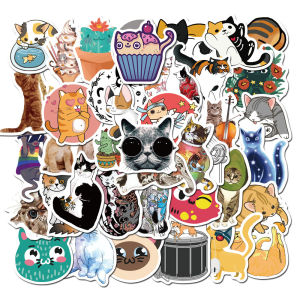 Set 5 hình dán Sticker cao cấp chống thấm nước Sticker decor dán laptop vali bình nước ốp điện thoại Giao hàng ngẫu nhiên