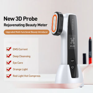 7 in 1 Alat Setrika Wajah Pemijat Perawatan RF&EMS Alat Kecantikan Multifungsi Kulit Anti Anging Facial