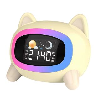 Alarm Clock for Kids Ok to Wake Children with Sleep Training and Sound Machine Birthday Gift for Boy Girls