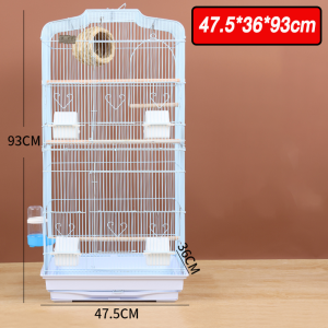 กรงทรงบ้าน กรงนก กรงเพาะนก กรงสัตว์เลี้ยงแข็งแรงทนทาน กรงนกแก้ว กรง กรงนก ขนาด ใหญ่ ๆ กรงนกขนาดใหญ่
