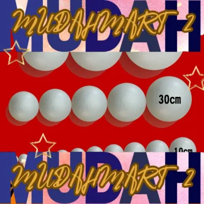 kindergarten childrens handmade DIY assembled art supplies poly dragon ball solid wedding foam ball 保丽龙球实心婚庆泡沫球圆球
