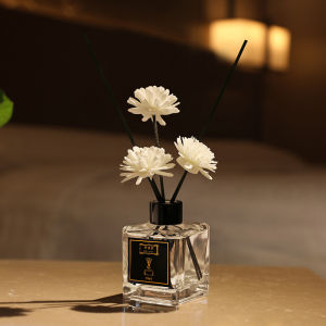 Tinh Dầu Thơm Phòng Thiên Nhiên 50ml Bản Sang Trọng Màu Đen Que Gỗ Tự Khuếch Tán Thanh Lọc Khử Mùi Không Khí A212