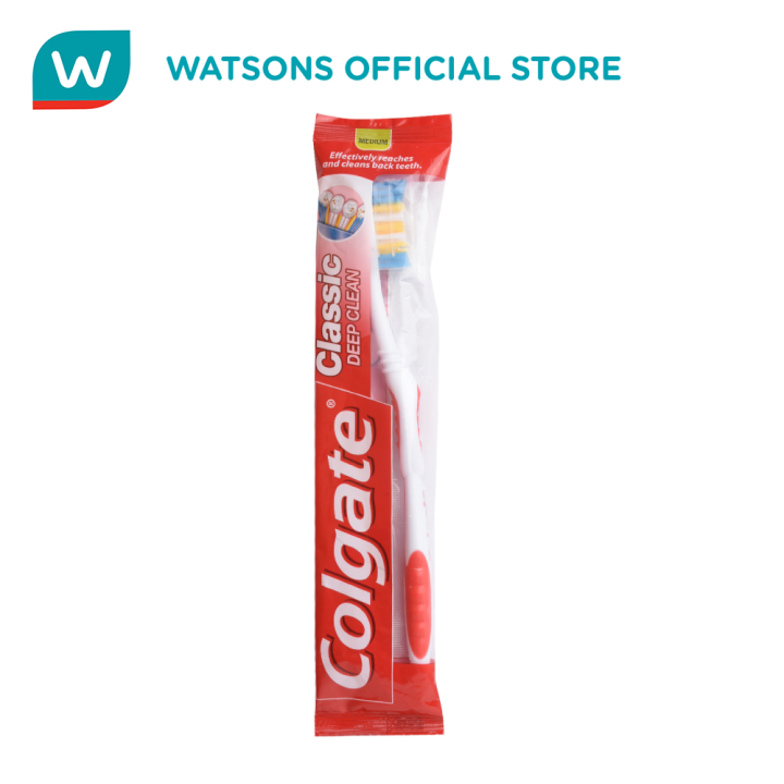 COLGATE Classic Deep Clean Toothbrush Medium Lazada PH