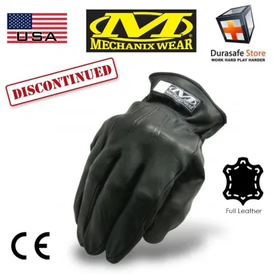 Găng Tay Da Bò Thật Đa Năng MECHANIX PLD-05 điều khiển xe hàn cơ khí vận tải xử lý mọi công việc nặng nhọc Màu đen Size MLXL