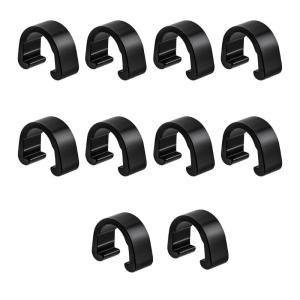 10 Pcs Bike Housing Hoses Guide Clamps Aluminum Alloy Bicycles Cable Hoses Guide Clamps Bike Accessories Easy to Use