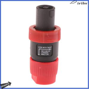 【jianzhanqinl】 1pcs nl4fc 4pins chuyên nghiệp Speakon nam cắm tương thích âm thanh loa khuếch đại âm thanh cáp kết nối chuyên nghiệp cắm