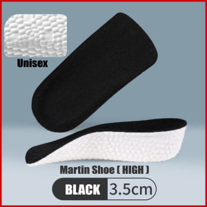 Arch Support Invisible Height Increase Pad Pelapik Tinggi Sokongan Lengkungan Kaki Lift Insole Soft Breathable 增高鞋垫