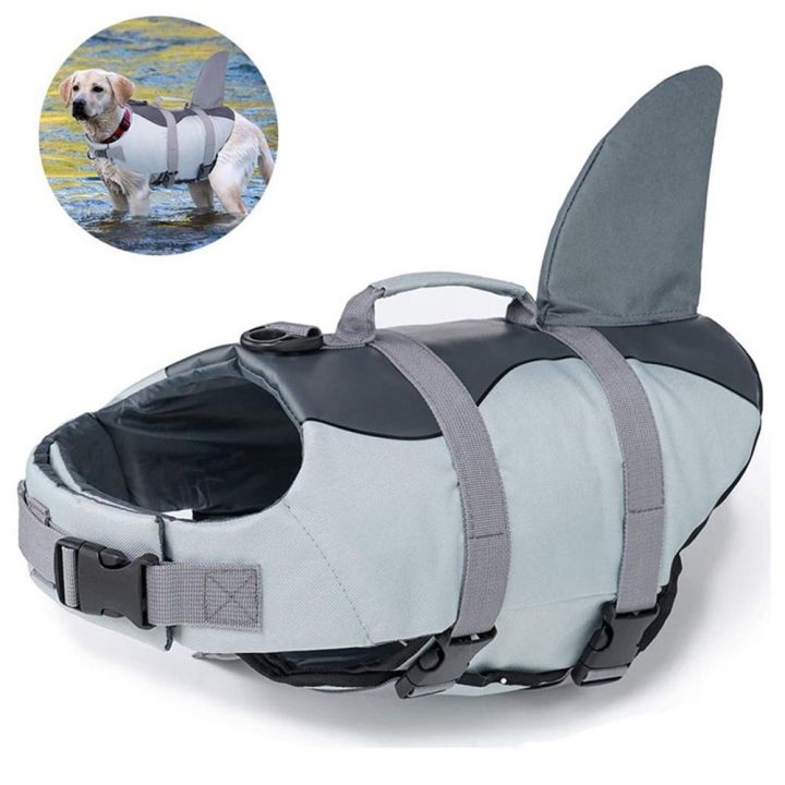 SWEET ELVES Lightweight 1 pcs Dog Accessories With Handle Fin Design