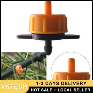 หัวปล่อยน้ำหยดแรงดันคงที่ 2 ลิตร 100 ชิ้น สำหรับระบบชลประทานสวน ทนทานต่อสภาพอากาศ ติดตั้งง่ายในสวนดอกไม้และผัก