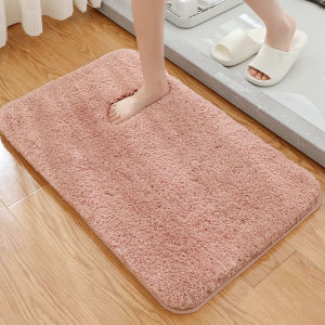 40x60cm TPE-Backing Anti-Slip Floor Mat Bathroom Mat Bath Absorbent Soft Shaggy Extra Thick Plush Rugs