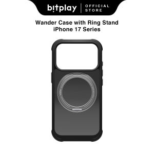 BITPLAY Wander Case with Ring Stand for iPhone 17 Series – 360° Magnetic Kickstand Military-Grade Drop Protection