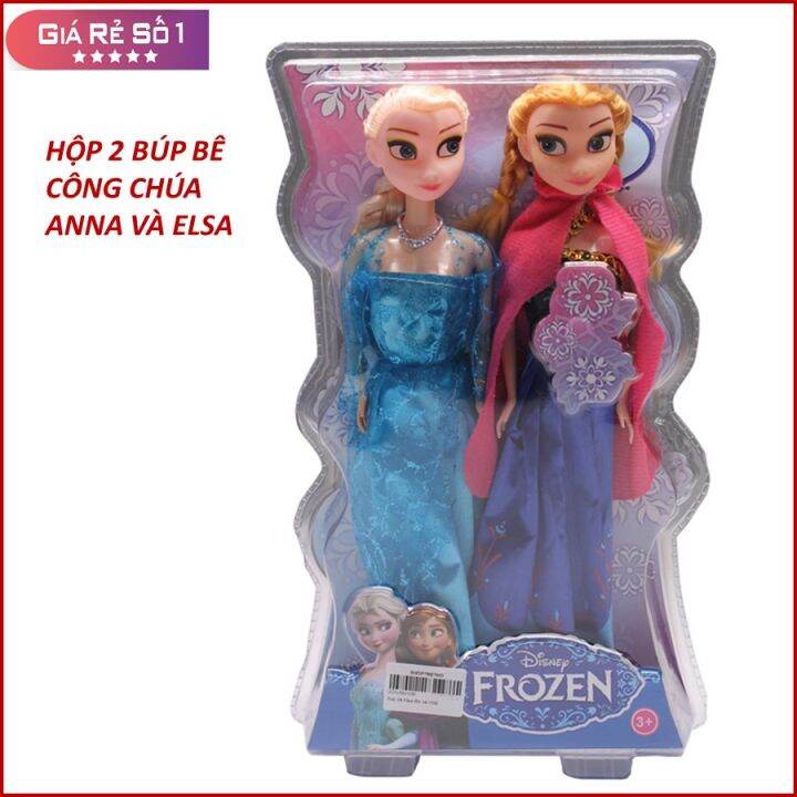 BỘ 2 BÚP BÊ CÔNG CHÚA ANNA VÀ ELSA