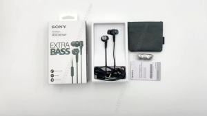 Original SONY MDR-XB75AP In-Ear Extra Deep Bass Earphones 3.5mm Wired Stereo Headphones Sport Earbuds Handsfree Headset With Mic