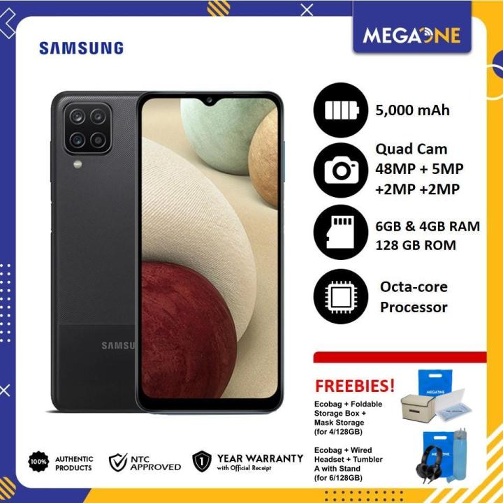 Samsung Galaxy A12 Internal 128GB+6GB 128GB+4GB RAM HD+