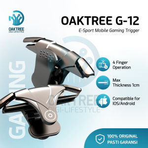 Oaktree G12 Trigger Pubg Fps L1 R1 Gaming Four Finger Trigger Gaming