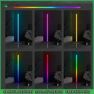 Sikiwind Smart RGB LED Corner Lamp with APP and Remote Modern Mood Lighting with Music Sync Ideal for Living Rooms Bedrooms and Gaming Rooms