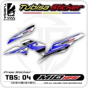 Sticker Striping Mio Z 125/Mio M3 - Stiker Striping Variasi List Motor Mio Z 125/Mio M3. TBS.04