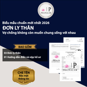 [HỎA TỐC] Combo 03 Mẫu Đơn Ly Thân 2026 Kèm Hướng Dẫn Chi Tiết P7| Prajnalaw
