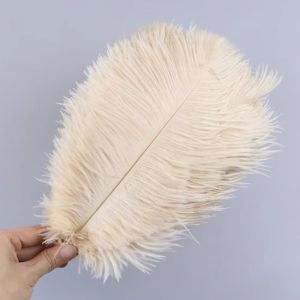 VIVAZ 10Pcs 15-20cm Ostrich Feathers Table Accessories Stage Props Artificial Ostrich Feather Gifts Fluffy Feather Accessories Wedding Decoration