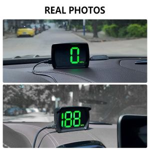 HUD Head Up Display Speedometer Kecepatan Max Detector GPS Font Font Pengukur Kecepatan Pengukur Kecepatan Digital Pengukur Universal