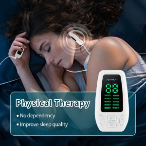 CES Sleep Aid Insomnia Electrotherapy Device Ear Clip 10 Modes Relieve Anxiety Sleep Migraine Depression Relieve Instrument