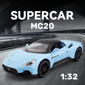 Quy Mô 1:32 Maserati Mc20 xe hợp kim Mô Hình Xe mô hình đúc Đồ Chơi Cho quà sinh nhật cho bé trai Trẻ Em Đồ Chơi Bộ sưu tập xe hơi